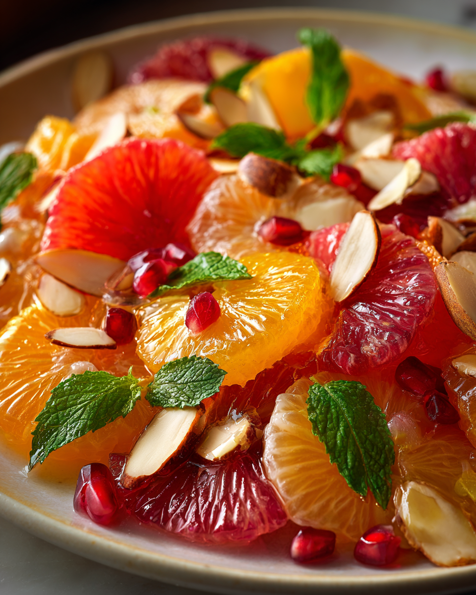 Fresh Citrus Salad Bursting With Flavor
