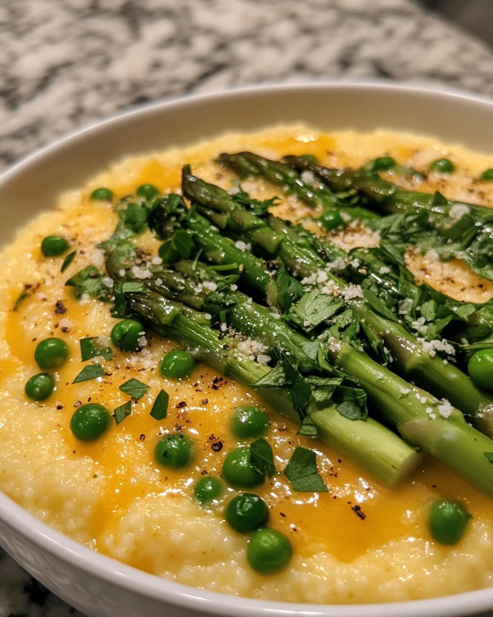 Mouthwatering Cheesy Grits With Spring Harvest Creamy Garden Goodness